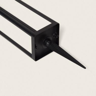 Imagem de Baliza de Pé Exterior Solar LED 2W 60cm Alumínio com Sensor de Movimento Devah