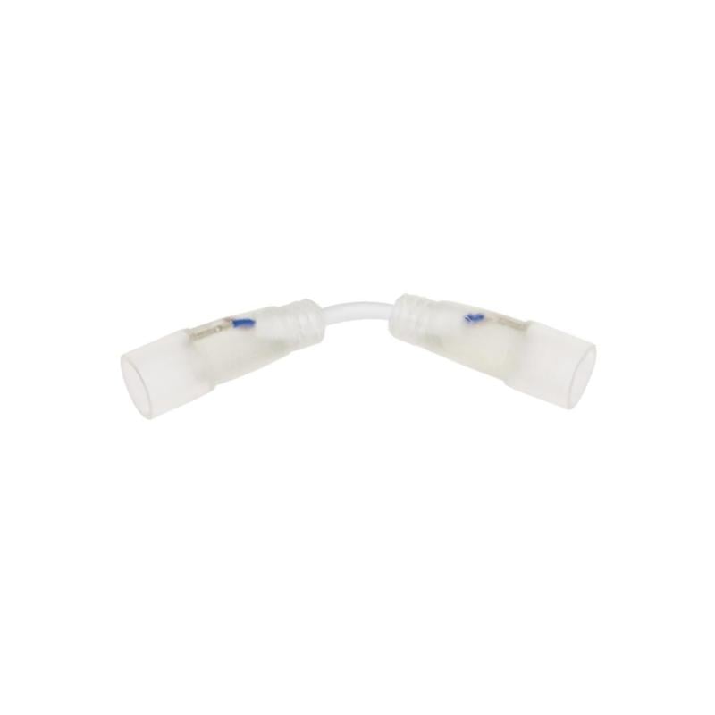 Imagen de Conector Tira Neón LED Regulable 220V Circular N-FLEX 17 Doble con Cable
