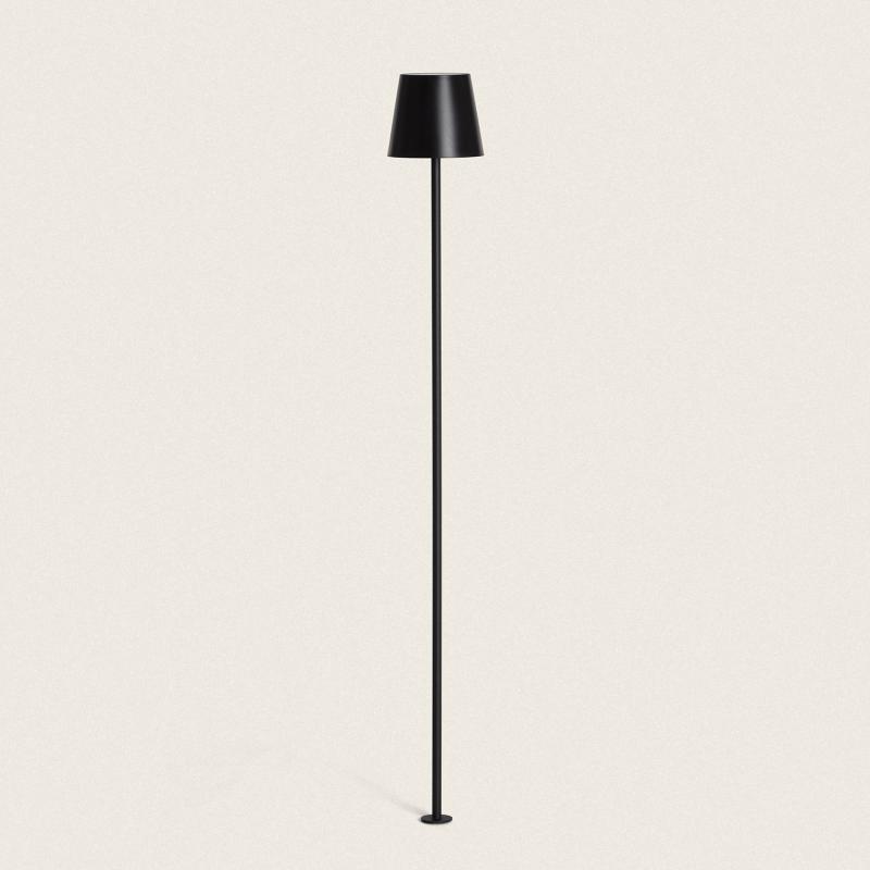 Imagem de Baliza LED 3W para Exterior Batería USB Recarregável Alumínio con Pincho 80cm Anisa
