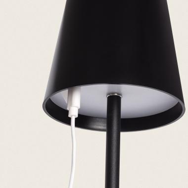 Imagem de Baliza LED 3W para Exterior Batería USB Recarregável Alumínio con Pincho 80cm Anisa