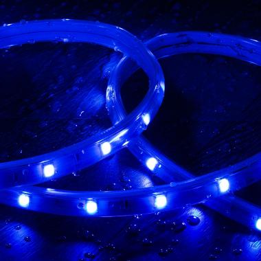 Imagen de Tira LED Exterior Solar 24V DC SMD2835 60 LED/m 10m IP65 Ancho 12 mm Corte 100 cm