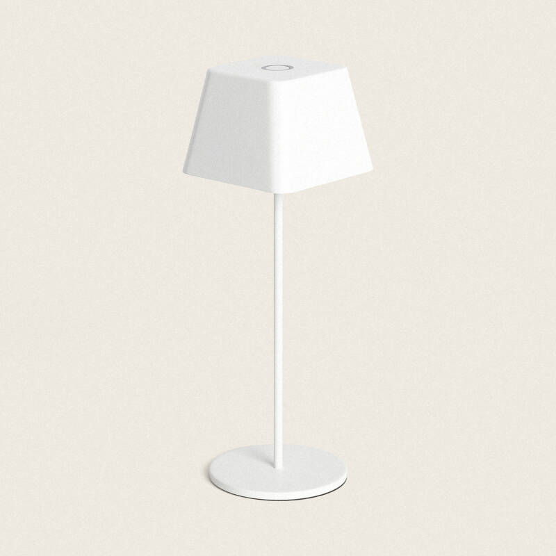 Imagen de Lámpara de Mesa LED Portátil para Exterior Aluminio con Batería Recargable Willy