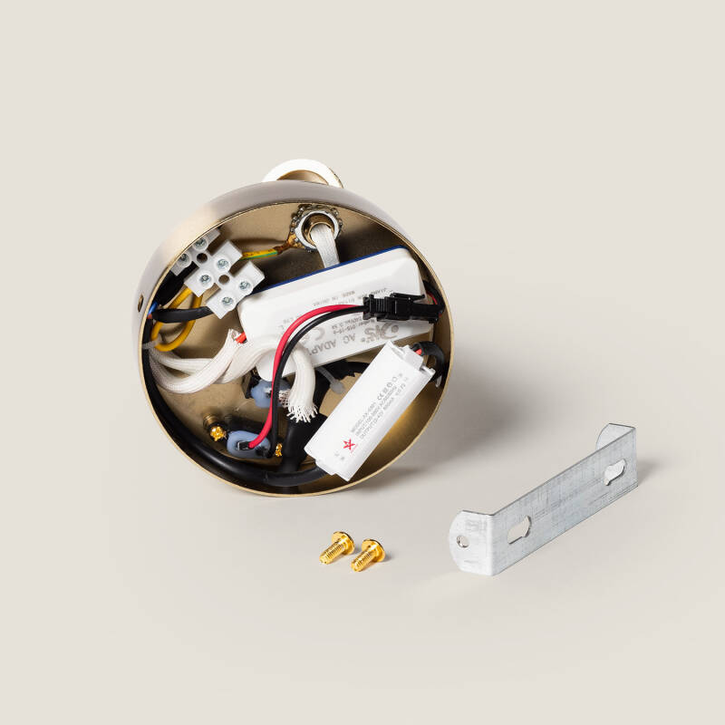Imagen de Lámpara de Pared con Luz de Lectura LED 2.5W Metal y Puerto USB Gazny