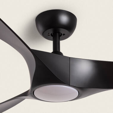 Imagem de Ventoinha de Teto Silenciosa Egina Preto 132cm Motor DC
