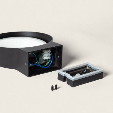 Imagen de Aplique de Pared Exterior LED 12W Aluminio Chupny