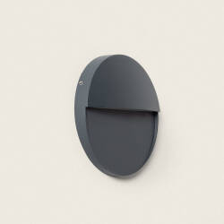Product Aplique de Parede Exterior LED 6.5W CCT Selecionável Superfície Circular Jade
