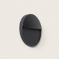 Product Aplique de Parede Exterior LED 6.5W CCT Selecionável Superfície Circular Jade