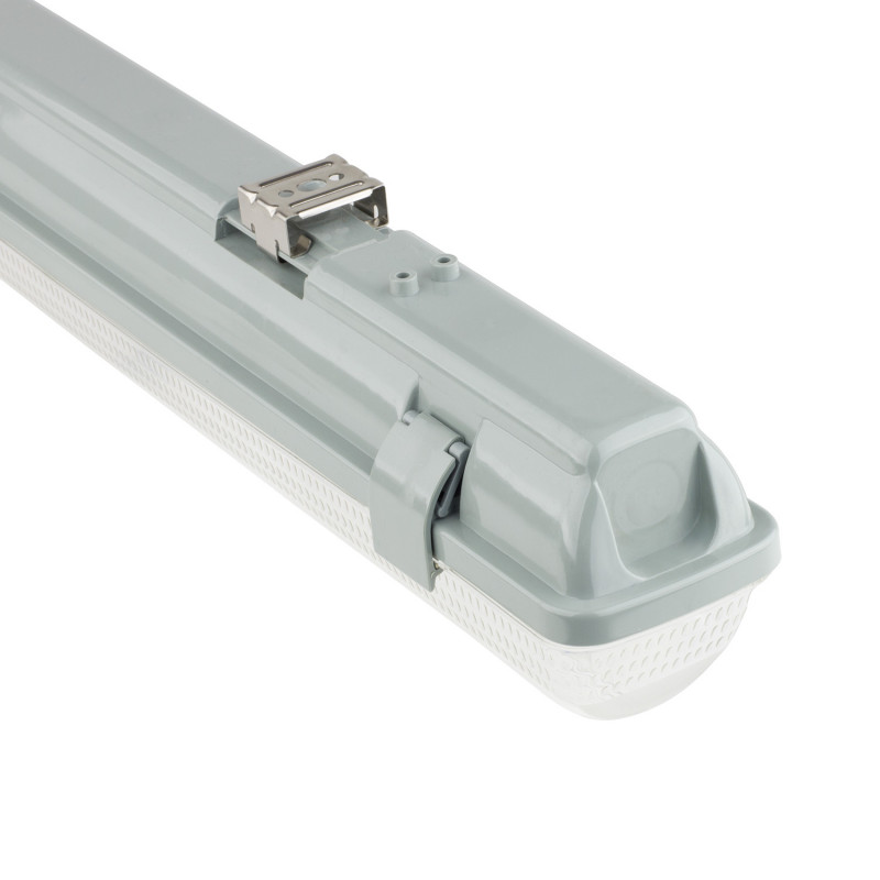 Imagen de [#] Pantalla Estanca para un Tubo de LED 1500mm PC/PC  Conexión un Lateral
