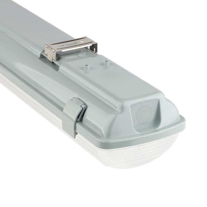 Imagen de [#] Pantalla Estanca para dos Tubos de LED 1500mm PC/PC Conexión un Lateral 