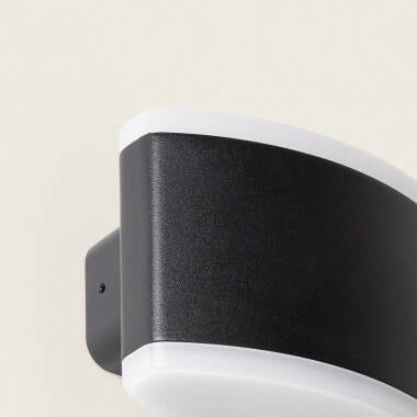 Imagen de Aplique de Pared Exterior LED 15W Iluminación Rectangular Aluminio Negro Bertol