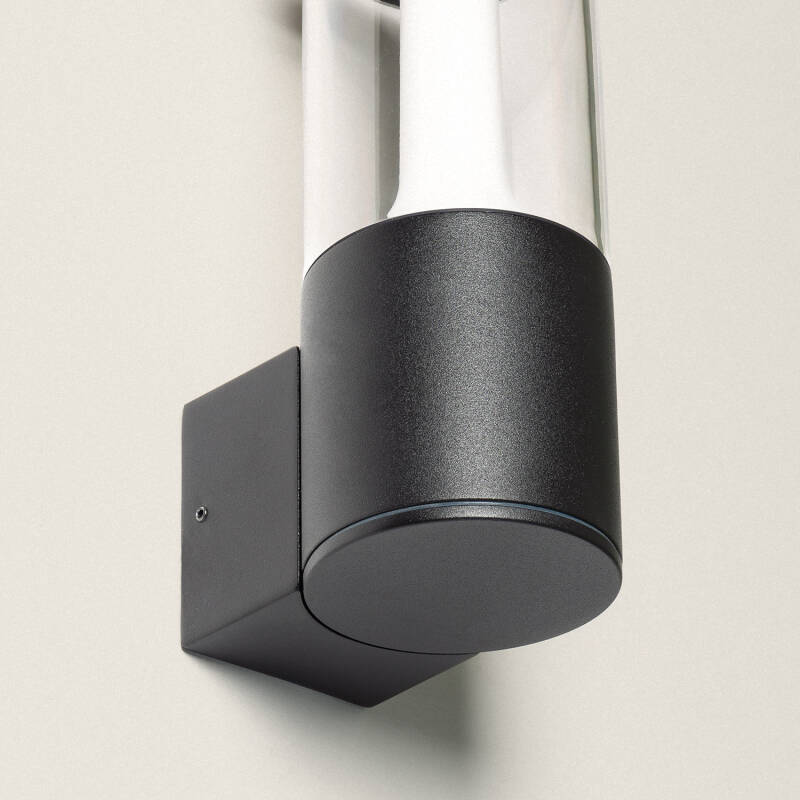 Imagen de Aplique de Pared Exterior LED 10W Iluminación Aluminio Mikaro Negro