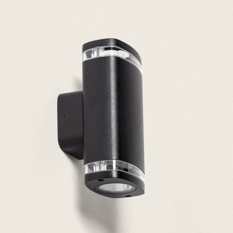 Imagen de [#] Aplique de Pared Exterior Doble Aluminio Ranedux