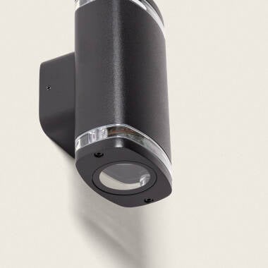 Imagen de [#] Aplique de Pared Exterior Doble Aluminio Ranedux