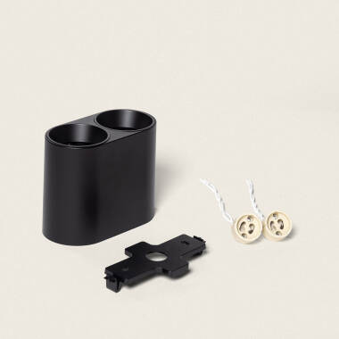Imagen de Aplique de Techo Circular Doble Traxim
