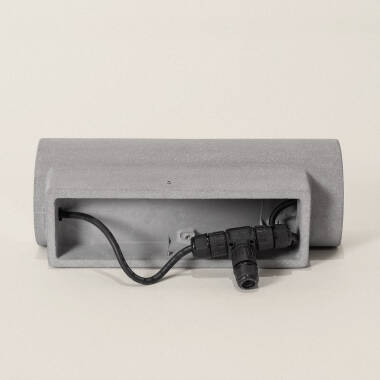 Imagen de Aplique de Pared Exterior LED Regulable 12W Cemento Large Brinvo