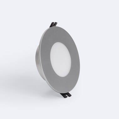 Aro Downlight Redondo IP65 para Lâmpada LED GU10 / GU5.3 Corte Ø75 mm Maxis