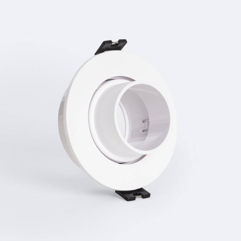 Imagem de Aro Downlight Circular Inclinável  Baixo UGR para Lâmpada LED GU10 / GU5.3 Corte Ø75 mm Suefix