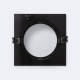 Imagem de Aro Downlight Encastrável Quadrado Direccionável para Lâmpada LED GU10 AR111 Corte Ø135 mm
