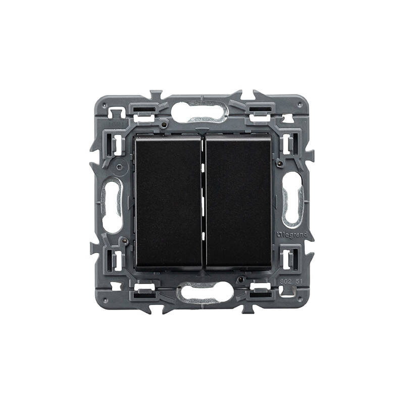 Producto de Mecanismo Interruptor Conmutador Doble Unipolar 10AX LEGRAND Valena Next 741445