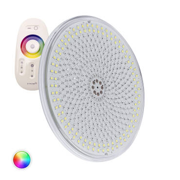 Fotografia do produto: Lâmpada de Piscina LED RGBW Submersível Slim 12V DC 35W IP68 PAR56