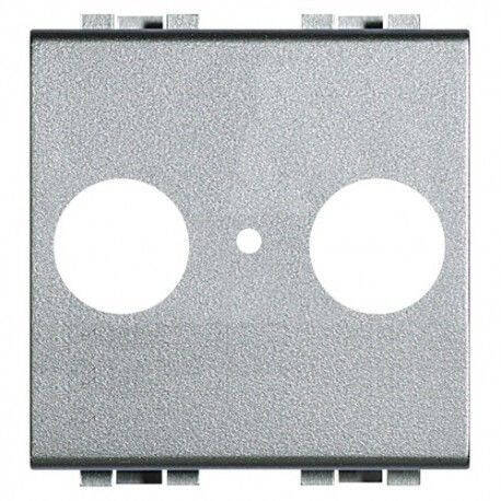 Produto de Tampa Frontal Universal TV/R-SAT 2 Módulos BTicino Living Light NT4212