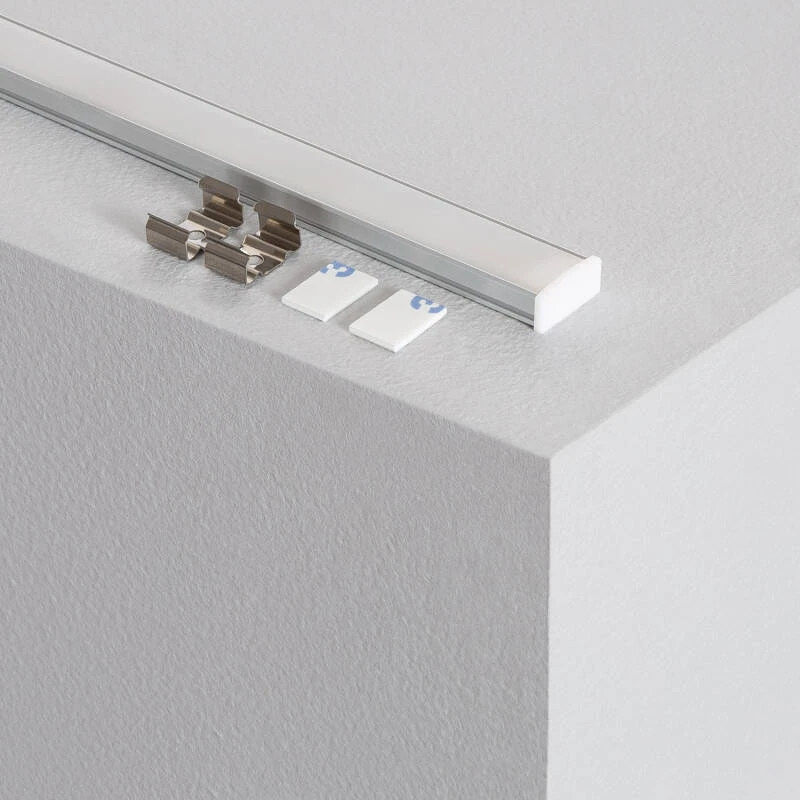 Imagen de Perfil con Tira LED New Aretha 250mm 3W 24V con Interruptor Sin Contacto