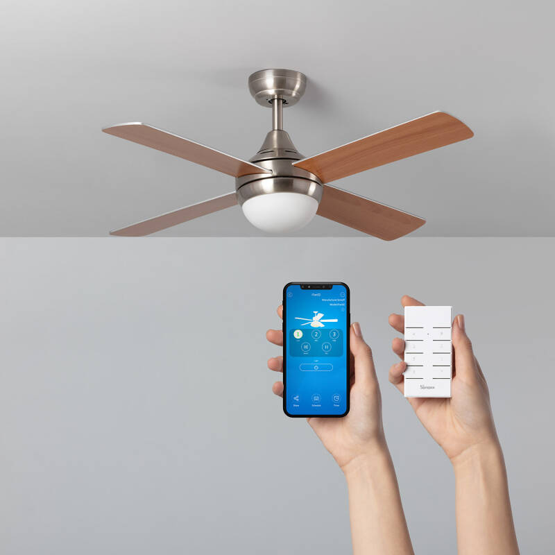 Imagem de Ventoinha de Teto Navy Niquel 110cm Wifi