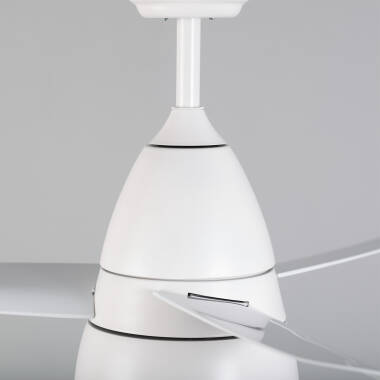 Imagem de Ventoinha de Teto Silenciosa Industrial Branca 91cm Motor DC