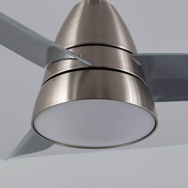 Imagem de Ventoinha de Teto Silenciosa Industrial Prata 91cm Motor DC