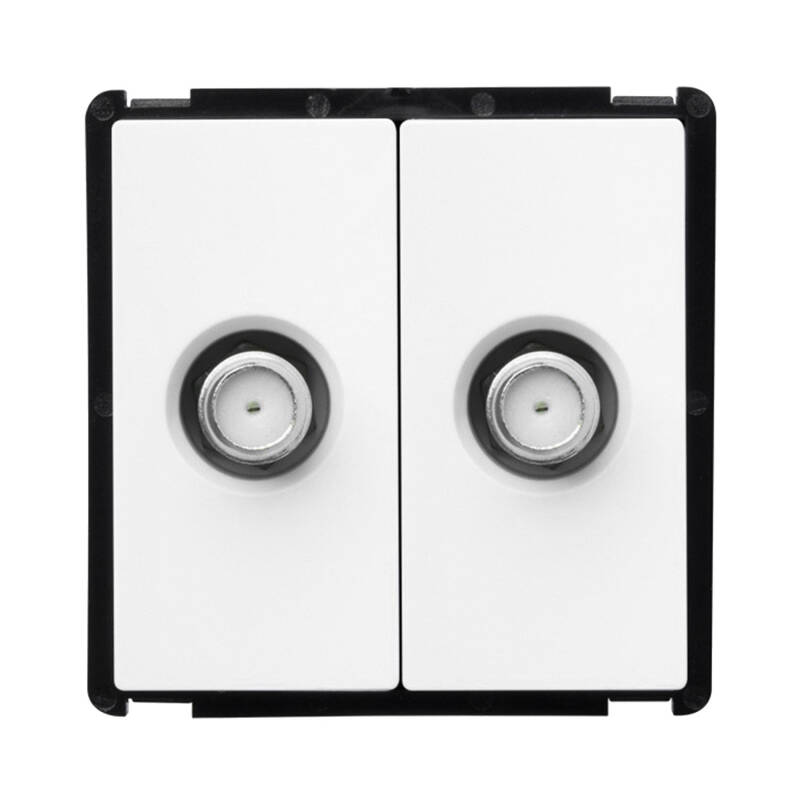 Imagen de Toma Doble Satélite Modern