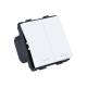 Imagen de Interruptor Doble Conmutado con Marco PC Modern