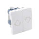Imagen de Interruptor para Persiana con Tecla SIMON 27 Play 27332