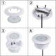 Imagen de Bombilla Piscina LED RGB Sumergible Slim 12V AC 35W IP68 PAR56