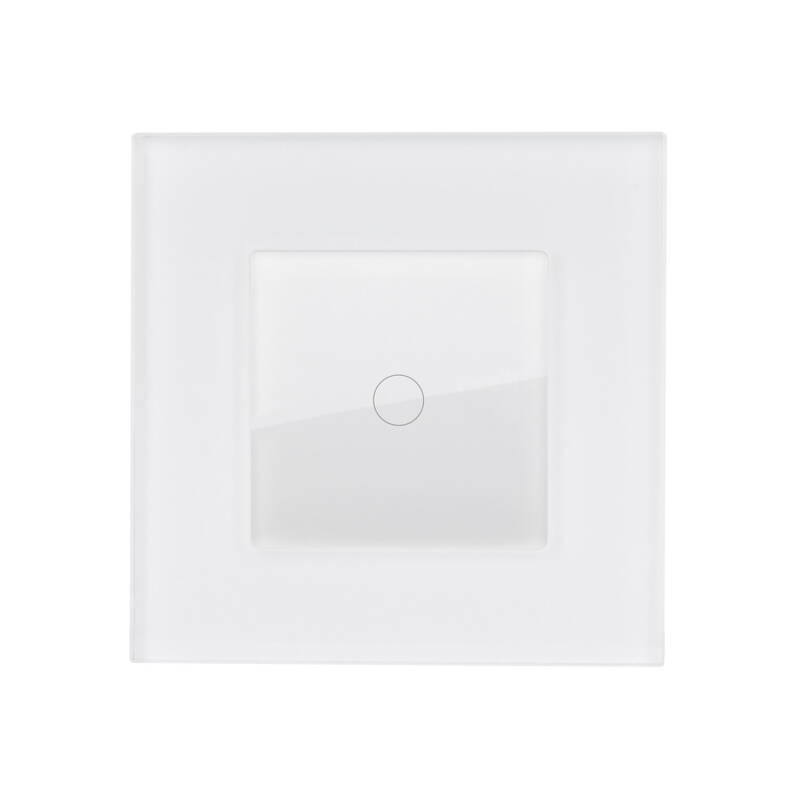 Imagem de Interruptor Táctil Simples Comutado com Moldura de Vidro Modern