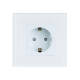 Imagen de Enchufe Tipo F Schuko WiFi Con Marco de Cristal Modern