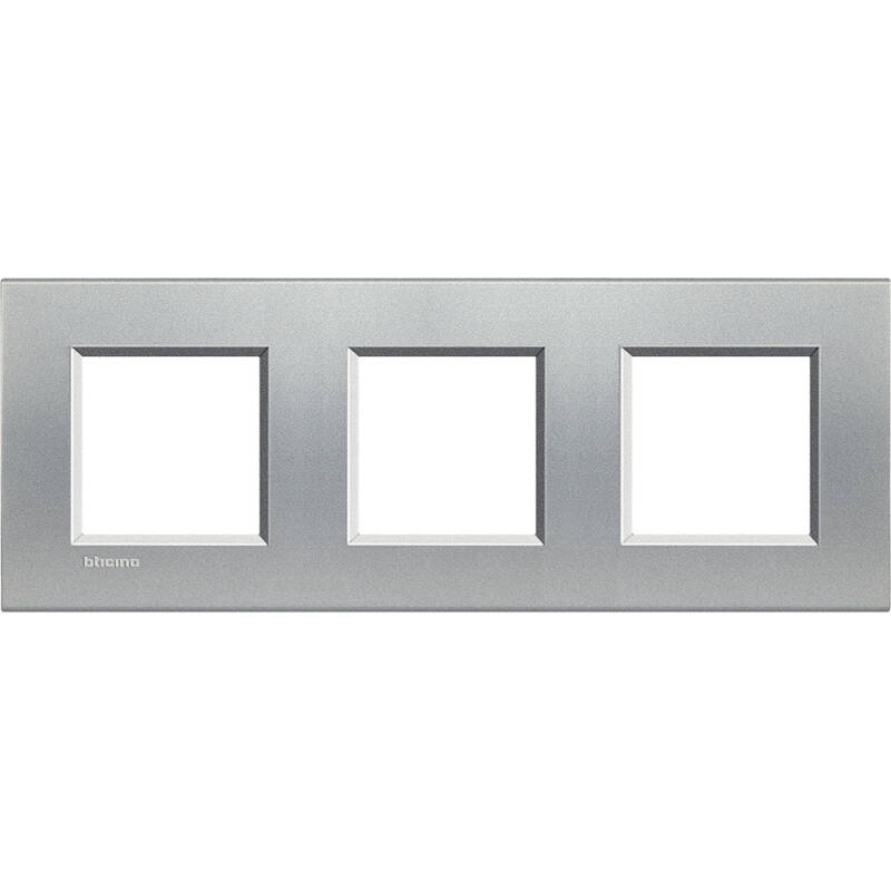 Imagen de Marco Cuadrado 3x2 Módulos BTicino Living Light LNA4802M3BI