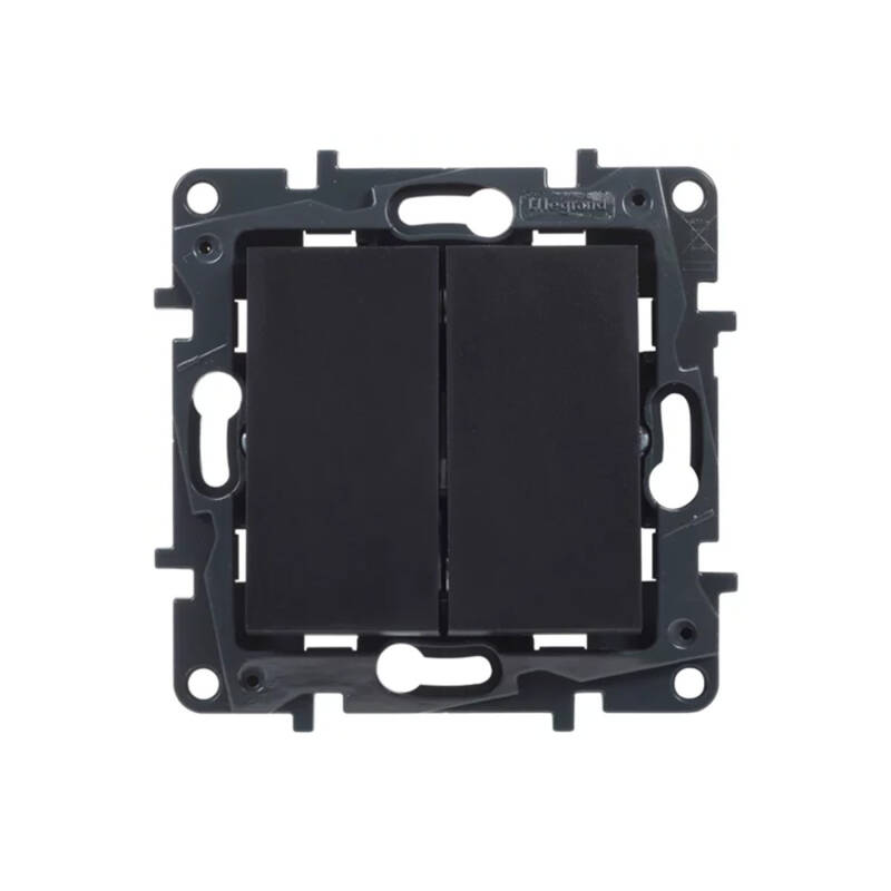 Imagem de Kit Interruptor Duplo LEGRAND Niloé Step 