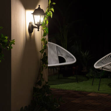 Produto de Candeeiro de Parede Exterior com Detector de Movimento PIR Mini Villa