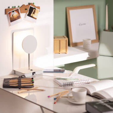 Imagen de Lámpara de Mesa de Aluminio Sombong