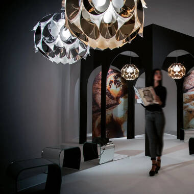 Imagem de Candeeiro Suspenso SLAMP Flora Small 