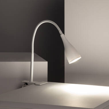 Imagem de Candeeiro Flexo Escritório de Metal com Pinça Dandy