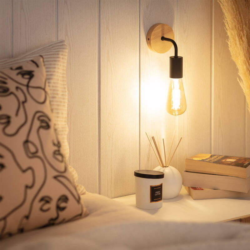 LED Lámpara De Pared 'Dimitrij' (Tradicional) En Bronce Hecho De Metal E.o. Para Salón & Comedor (1 Llama,) De Lucande | Lámpara Para Cuadros, Aplique