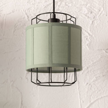 Imagen de Lámpara Colgante Tela Pointiza
