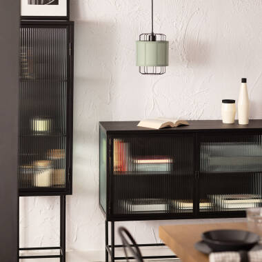 Imagen de Lámpara Colgante Tela Pointiza