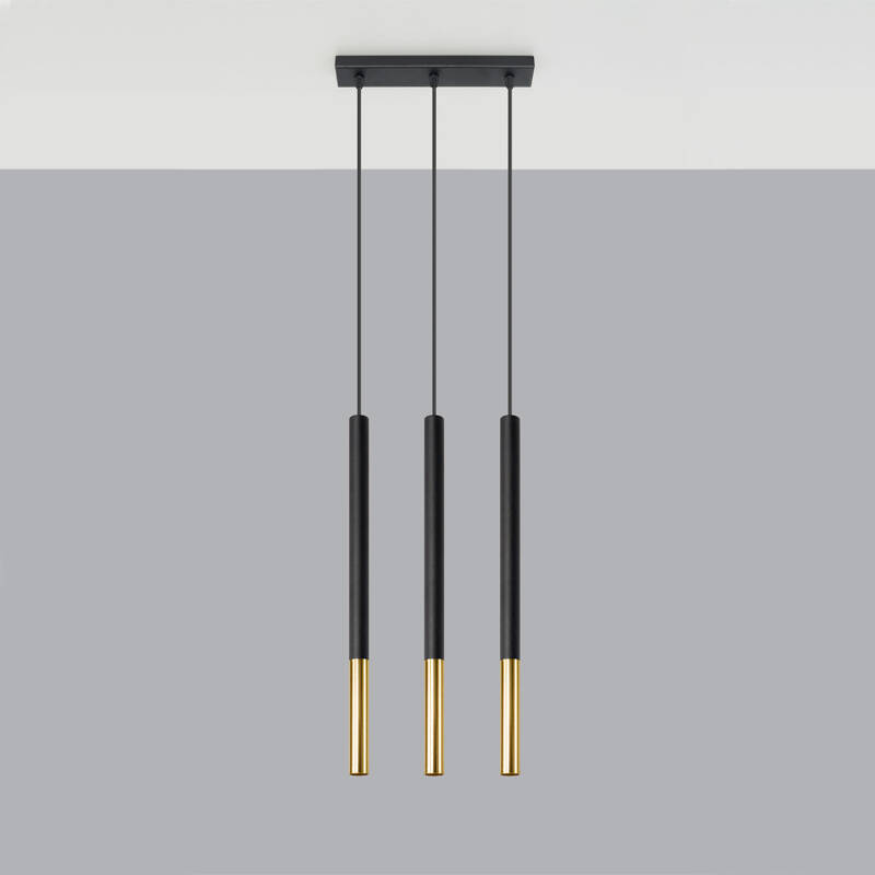 Produto de Candeeiro Suspenso Mozaica 3L SOLLUX 