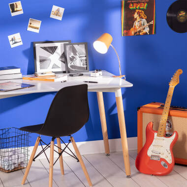 Imagem de Flexo de Mesa de Metal com Pinça Delavan