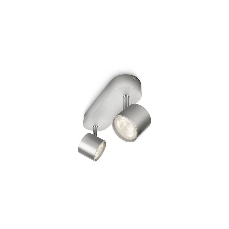 Produto de Candeeiro de Teto LED Regulável com Dois Focos PHILIPS  Star 2x4.5W 