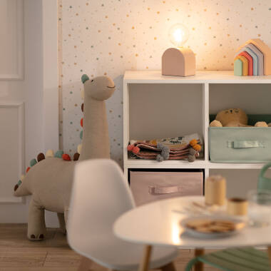 Imagem de Candeeiro de Mesa Resina Luperca