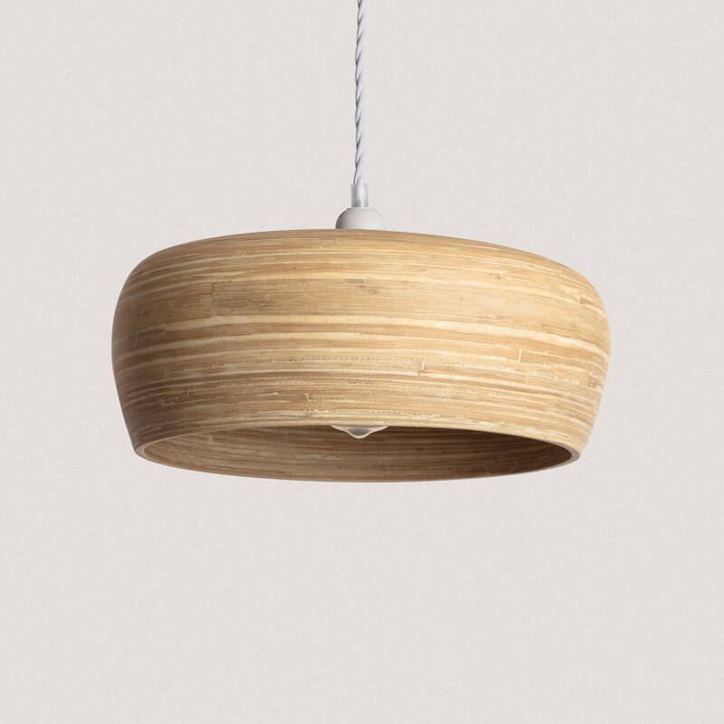 Imagem de Candeeiro Suspenso Bambu Shuka Sari ILUZZIA