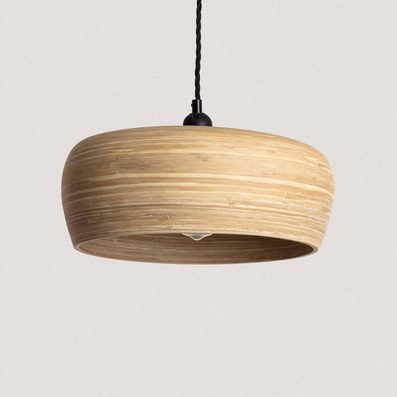 Imagem de Candeeiro Suspenso Bambu Shuka Sari ILUZZIA
